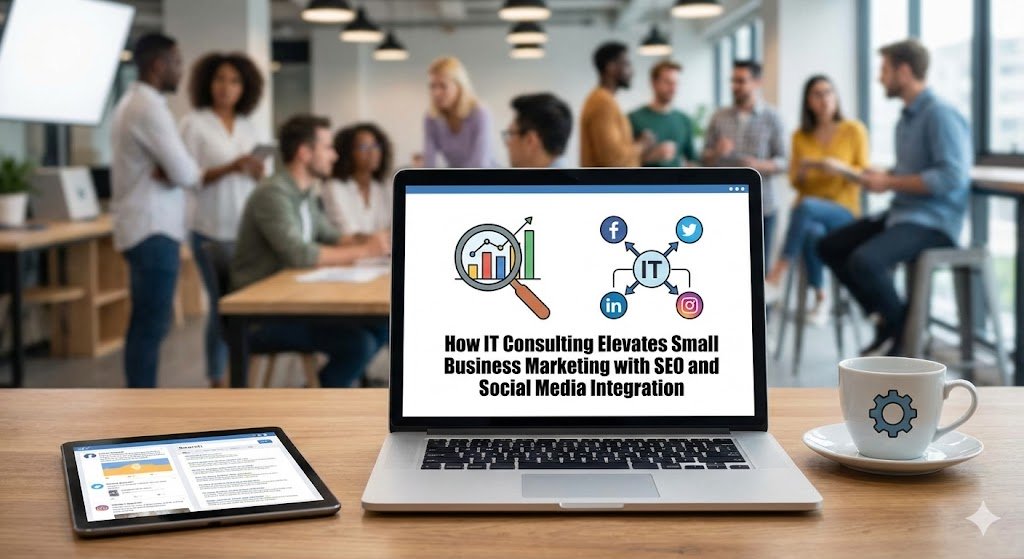 How IT Consulting Elevates Small Business Marketing with SEO and Social Media Integration